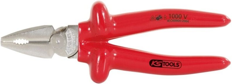 Ks Tools 1000V Kraft-Kombinationszange, 205mm - 117.1276
