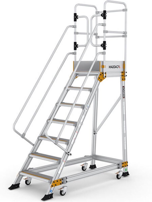 Thumbnail - Mobile Plattformtreppe 5 Stufen - Maximale Arbeitshöhe 3.25m - EP4