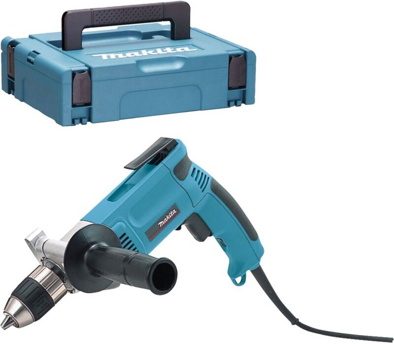 Bohrmaschine 750 w, 73 Nm, 0-600 min, incl. Schnellspannbohrfutter, makpac Gr. 1 - Makita