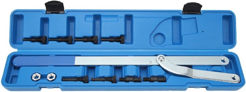 FOREHILL 11-teiliges universelles Werkzeugset zum Ausbau von Nockenwelle, Lüfter und Kupplung