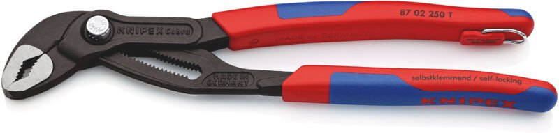 Knipex - 87 02 250 t Cobra Hightech- Wasserpumpenzange Mehrk. atra. 250 mm