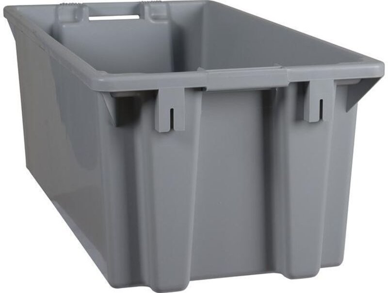 Drehstapelbehälter PP grau L800xB400xH300mm - K400/80 28480016