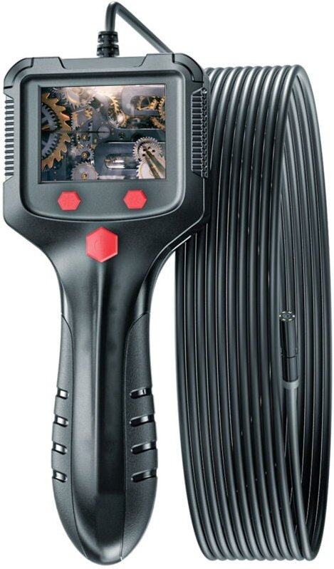 Endoskop, Inspektionskamera mit 2,4 Zoll IPS-Bildschirm, 1080P HD, 2,0 Megapixel Endoskopkamera mit 6 einstellbaren LEDs...