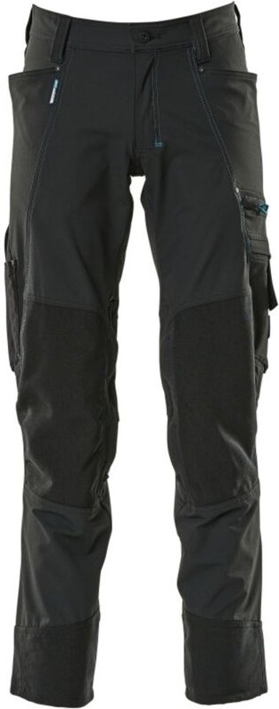 Mascot Bundhose ADVANCED wasserabweisend mit Knietaschen 17179, Gr. 51K schwarz