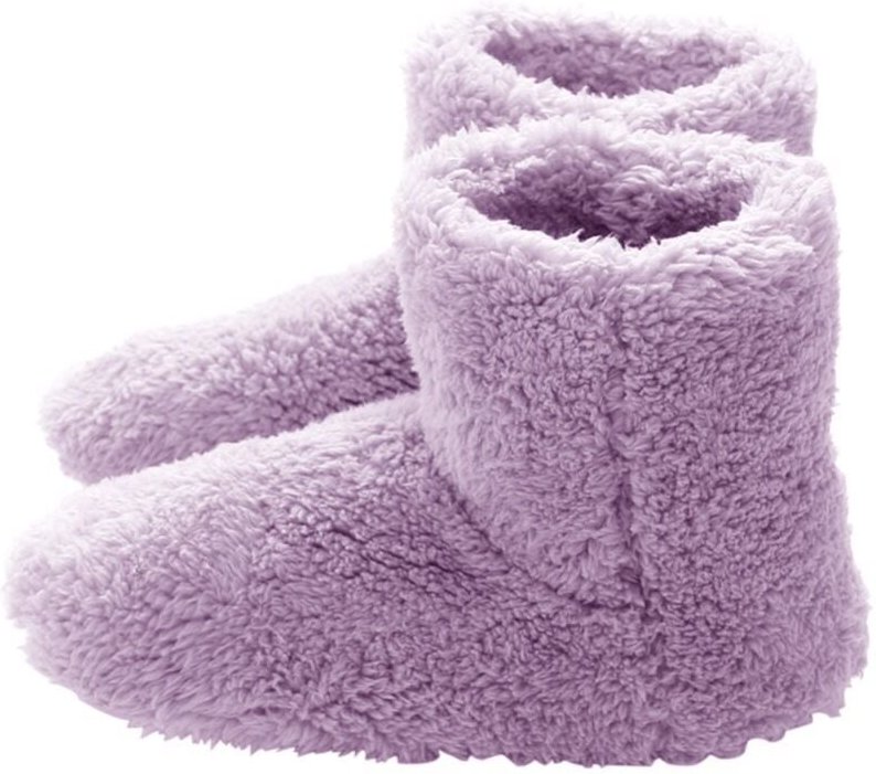 Winter Warm USB Elektrische Schuhe, Beheizte Schuhe Fußwärmer Warme Schuhe Plüsch USB Schuhe, Rosa Frauen, Auch Größe