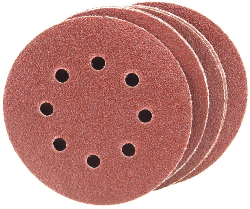 Eckra Klett Schleifscheiben 10 Blatt 125mm Korn 80