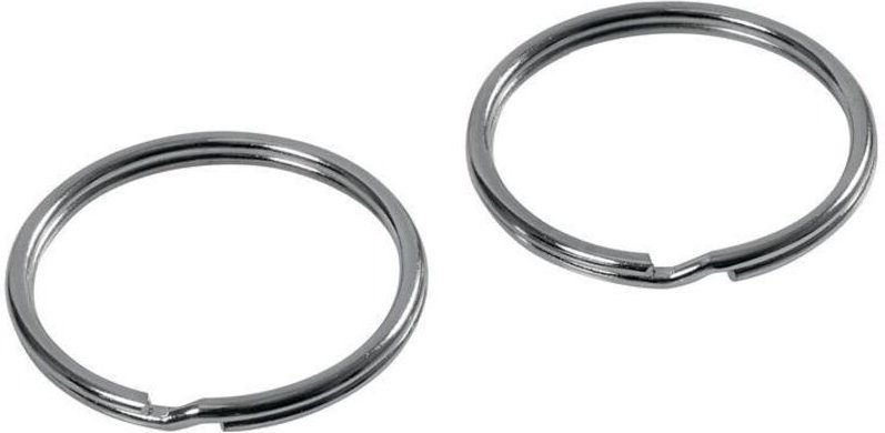 Schlüsselringe Innen-Ø 31 mm Außen-Ø 35 mm Stahl vernickelt