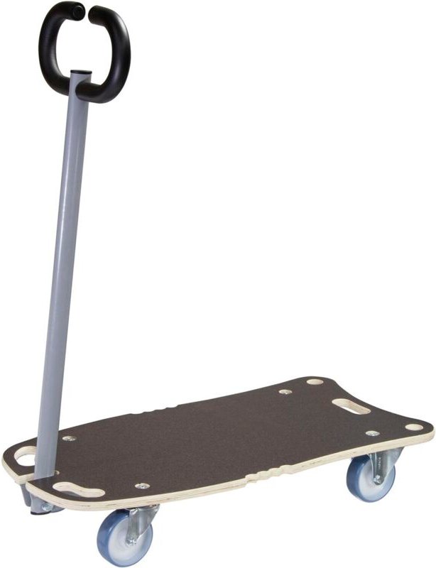 Wagner - Transportwagen klappbar bis 300kg Tragkraft mit Softrollen - Klappwagen 800x400mm + MaxiGRIP Ladefläche