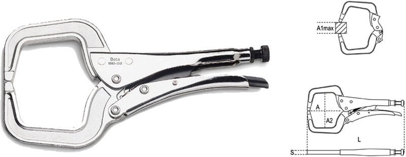 Schwanenhalszange. Art. 1062 290mm