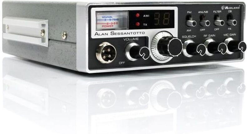 Midland Alan Sessantotto 34 Kanäle Lastwagen-CB-Funk