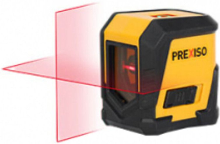 Laser-Niveau Kreuz - Rote Messbereiche 10 m - Roter Laser