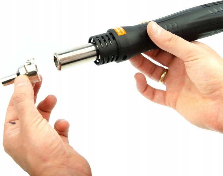 Rosfix Kolben 858D – Heißluft-Handstück für Lötstation Abnehmbar, Temperaturregelung, Sicherheitsmodus Kompatibel mit Dü...