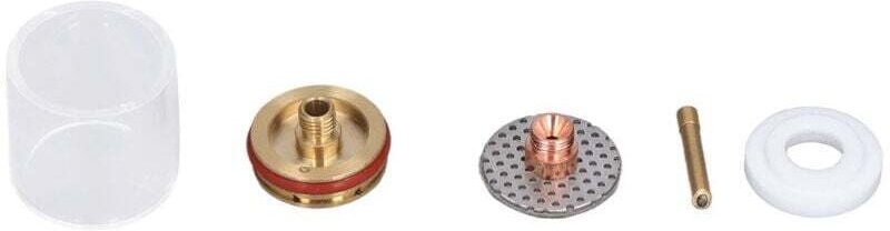 Kit De Buses De Pince Pour Pistolet De Soudage À L'argon Torche TIG Tasses En Verre Laiton 5 Pièces