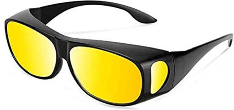 Entspiegelte, polarisierte HD-Nachtfahrbrille für Damen und Herren.