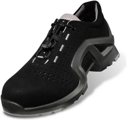 uvex 1 support Halbschuhe S1 schwarz, grau Weite 11 Gr. 37