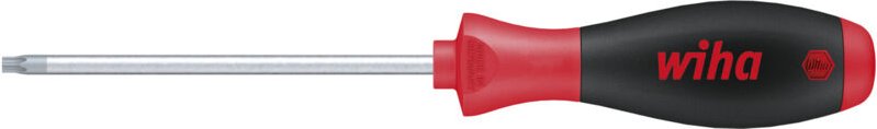 Wiha Schraubendreher SoftFinish® TORX® Tamper Resistant (mit Bohrung) mit Rundklinge T8H x 60 mm (03107)