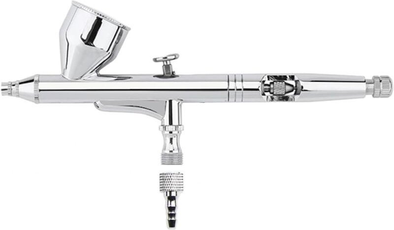 Spritzpistole, Dual-Action-Airbrush-Stift-Set, Make-up-Pistole, 0,3-mm-Düse, 1/8-G-Luftventilbürste, Von