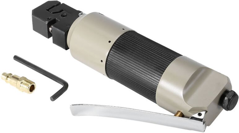 Pneumatisches Stanzwerkzeug für Flansche, 5 mm Loch, zum Bohren und Stanzen von Kunststoff und Metall.
