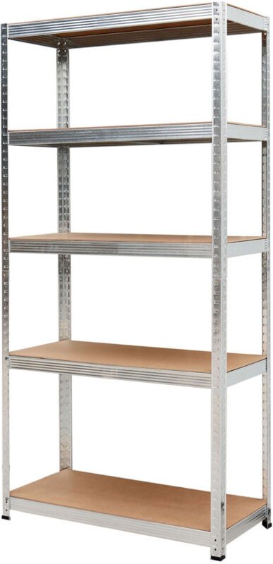 Awtools regał 5 półek 200x90x40 nośność 300kg / 5.0mm - wciskany szybki montaż