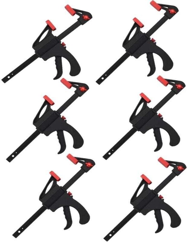 6-teiliges Zangenset, 4-Zoll-Ratschenstange, Einhand-Spann- und Lösewerkzeuge für einfache Holzbearbeitung