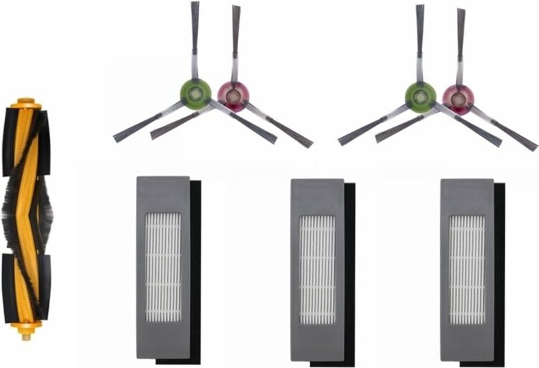 8 stücke für ozmo T8 T9 N8Pro Roboter-Staubbeutelfilter