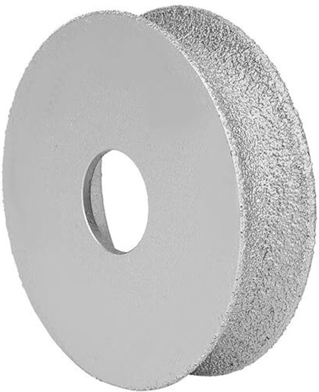 BEBUSINGOTO Diamantschleifscheibe, Steinschleifscheibe, gelötete Diamantschleifscheibe, konkave Schleifscheibe, Schleifs...