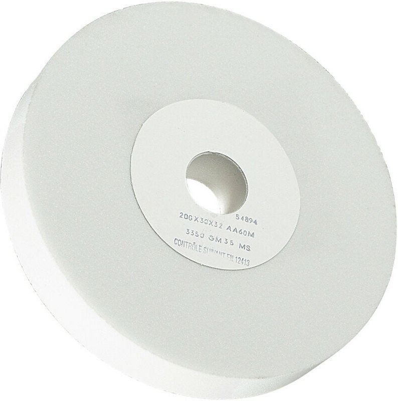 Schleifscheibe Aa 60 m Korund Weiß D.150 x 25 x 32 - Sidamo