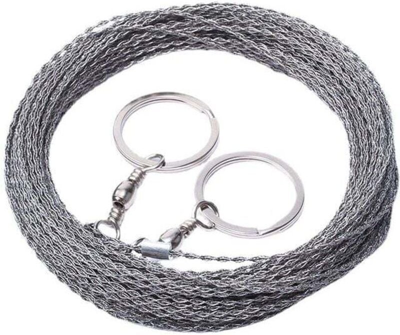 10 Meter langes Outdoor-Drahtsäge-Überlebenskabel, Drahtsägeseil, verdicktes Edelstahl-Kettensägen-Drahtschneideseil