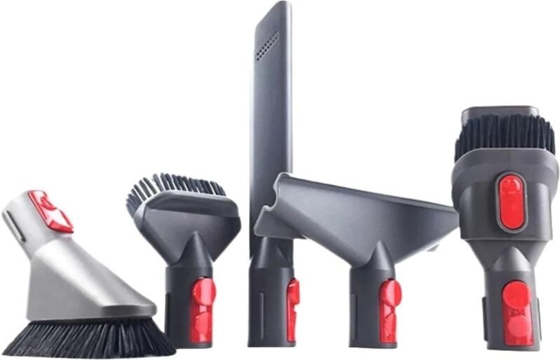Passend für Dyson Staubsauger V7, V8, V10, V11, V12 und V15: Zubehör für Saugdüse, Matratzenbürste, weiche Rundbürste