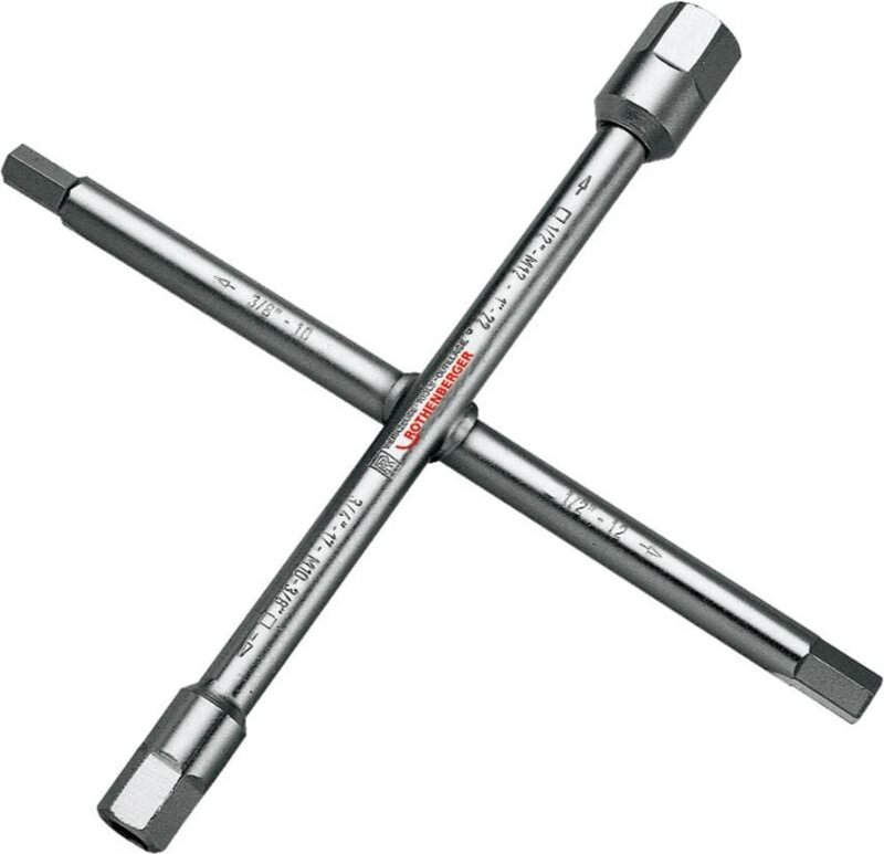 Sanitär-Kreuzschlüssel 220 x 220mm - Rothenberger