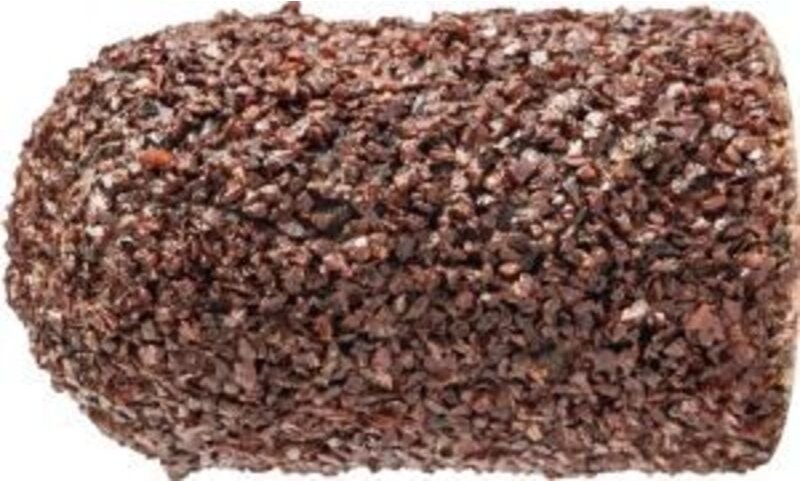 Schleifkappe POLICAP D16xH26mm Körnung 150 WRC-Walzenrund schwarz