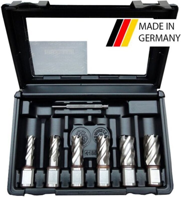 Kernbohrerset 30 mm HSS Jepson