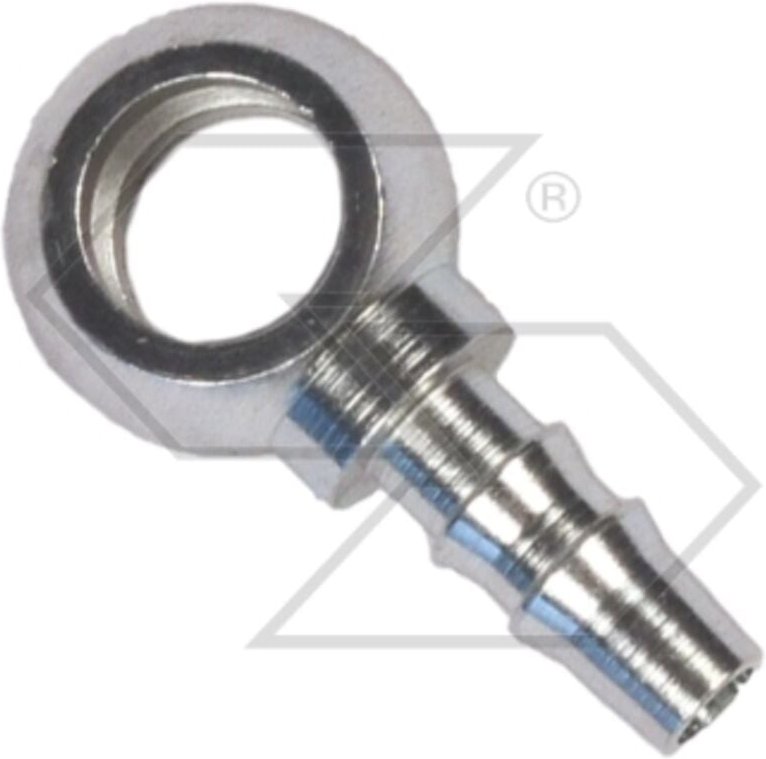 Verzinkte Stahlöse für Landmaschinen Augendurchmesser 8 mm