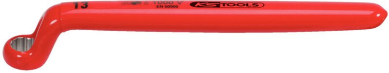 KS Tools Isolierter Ringschlüssel, gekröpft, 8mm