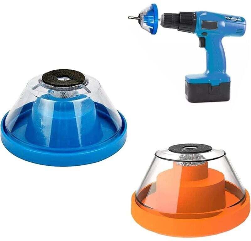 2 PCS Cache Poussière pour Perceuse Électrique Dispositif Anti Poussière Collecteur de Poussière Accessoires