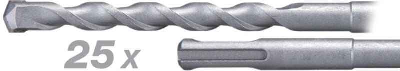 D-01183-25 Bohrer-Set für sds-plus StandMak 8x160mm 25-tlg - Makita