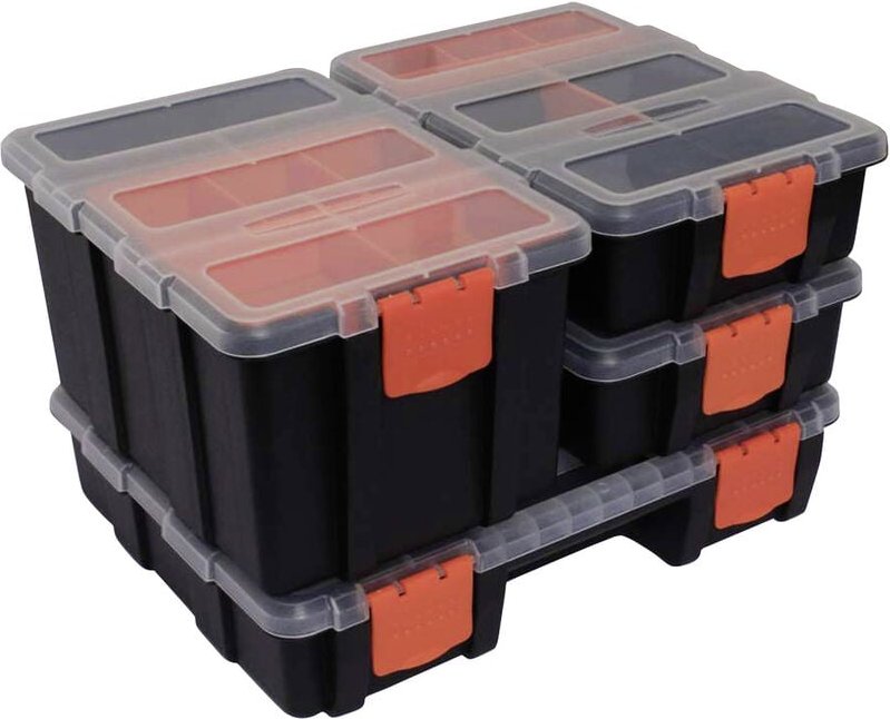 Quadrios - 23SA097 Sortimentskasten feste Unterteilung Inhalt 1 Set