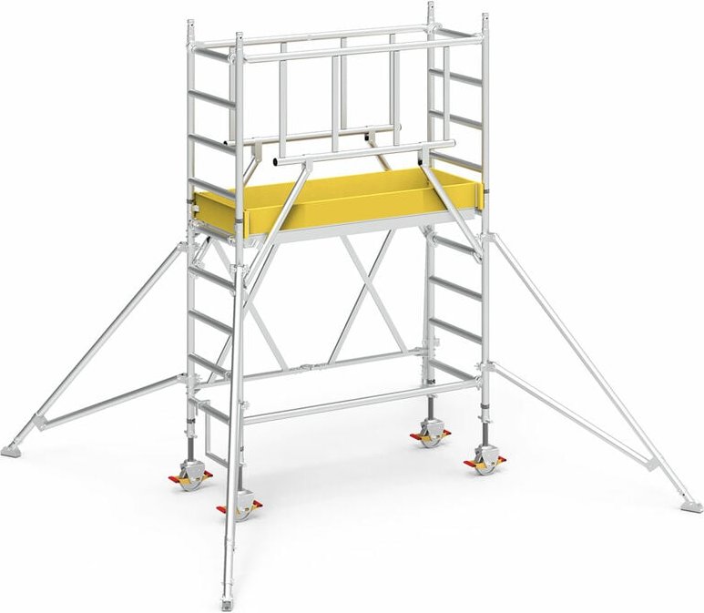 Thumbnail - Iller Klappgerüste mit Sicherheitsaufbau 0,75x1,80m 3,75 m AH