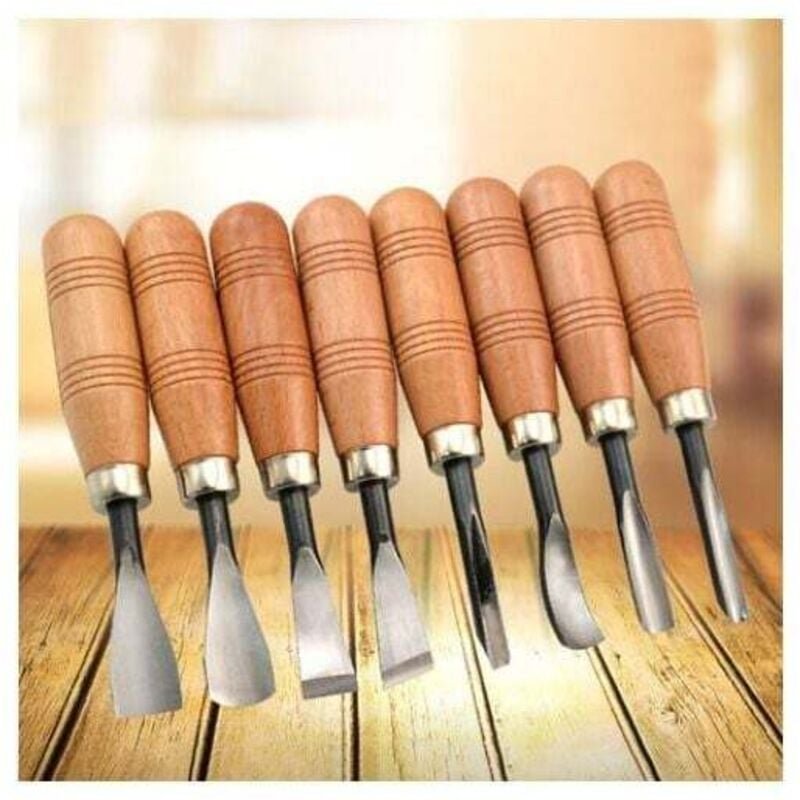 handgefertigtes Holzschnitzmesser