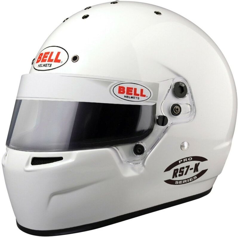 Vollvisierhelm Bell RS7-K Weiß XL