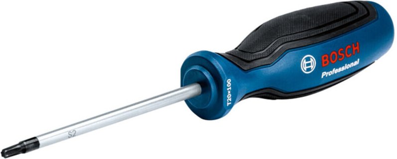 Bosch Professional - TX10 x 75 mm Schraubendreher Schraubenzieher (Torx, S2-Stahl), Ausführung: 1600A01V0C. tx 20 x 100 ...