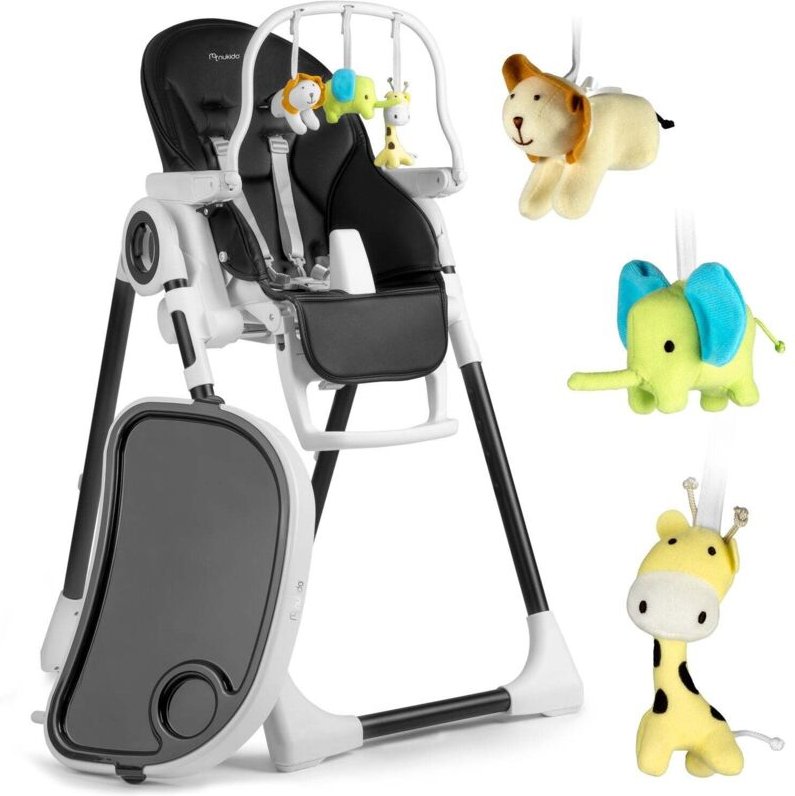 Esszimmerstuhl mit tisch nukido belo schwarz spielzeugschleife