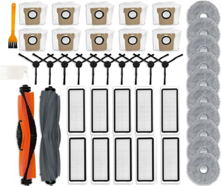 Für L20 Ultra / L30 Ultra/ X20 Pro Hauptseitenbürste HEPA-Filter