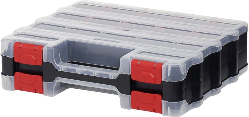 Viso - Universal POLYMAX32DO Sortimentskasten Anzahl Fächer: 32 feste Unterteilung, variable Untertei