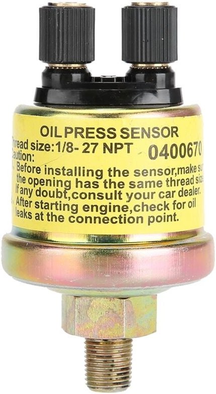 Eosnow - Universeller 1/8 npt Ersatz-Motoröldrucksensor für Aftermarket-Messgerät