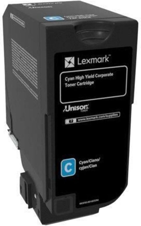 Lexmark Toner 74C2HCE Cyan