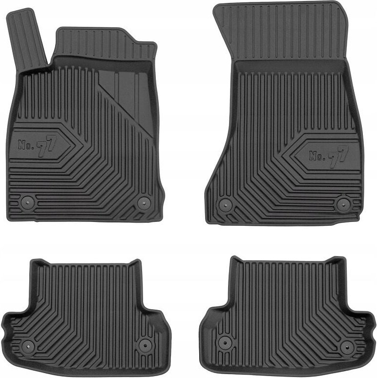 GUMMIMATTEN Audi A5 F5 COUPE ab 2016- BIS 77