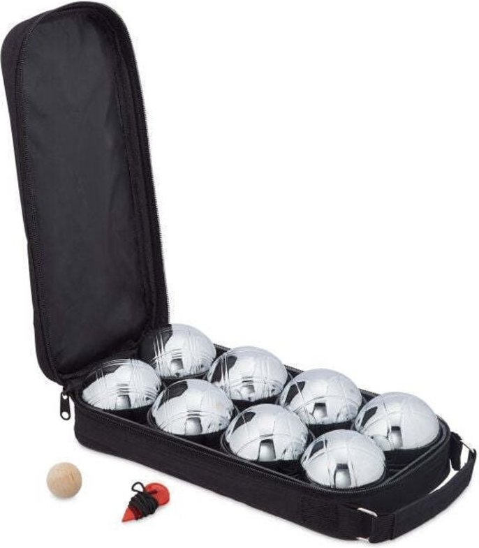 Set of 8 boule balls