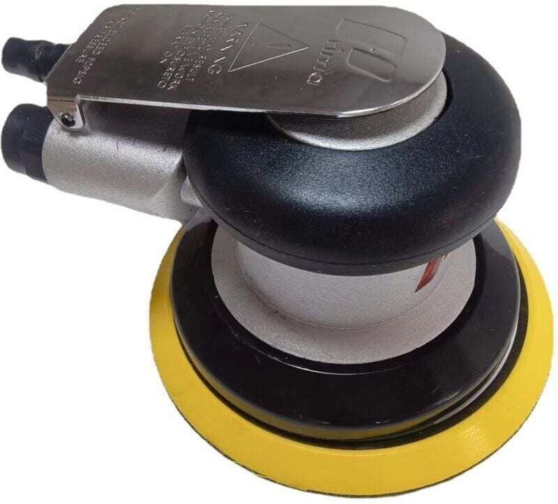 Professioneller einteiliger pneumatischer Exzenterschleifer, leistungsstarker pneumatischer Mini-Polierer mit Doppelfunk...