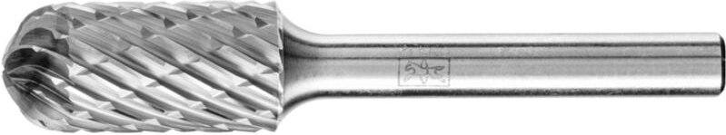 Hartmetall Hochleistungsfrässtift allround Walzenrund wrc ø 12x25mm Schaft-Ø 6mm universal grob - Pferd